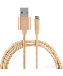 Кабель USB - micro USB Energy ET-28, цвет - синий