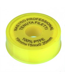 Лента ФУМ 19мм x 0,2*15  желтая Professionale 10шт/уп (33215)бот оптом - кисти валики оптом, шпатели оптом по низким ценам в Новосибирске с доставкой в регионы.