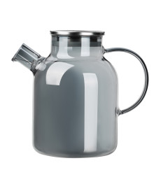 Чайник заварочный SATOSHI Графит 1,8л, стекло, нерж.сталь