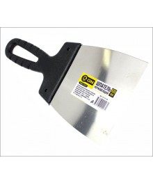 Шпатель нержавеющий пластиковая ручка 100мм ONбот оптом - кисти валики оптом, шпатели оптом по низким ценам в Новосибирске с доставкой в регионы.