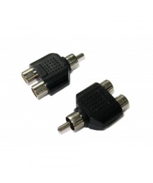 переходник штекер RCA - 2 гнезда RCA /уп.5/а комнатная оптом с доставкой по Дальнему Востоку. Большой каталог комнатных антенн по низкой цене.
