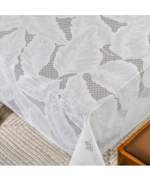 Клеенка Grace Лейс LA-0691VP матовая ажурная белая печать 360г/м2 1,37х20м (+-3см)