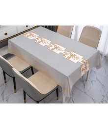 Клеенка премиум GRACE PU-3401 полиуретановым с добавление МАСЛА перламутр 380 г/м2  1,4х20м