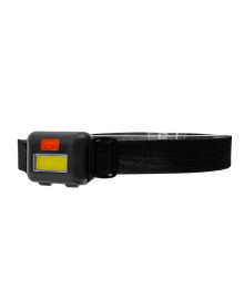 Фонарь  Ultra Flash  LED 53767  (фонарь налоб, черн, COB, 3 реж, 3XAAA, пласт, кор)