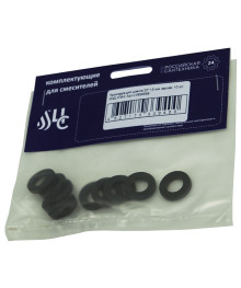 Прокладка для шланга 22*1,5мм черная, набор 10шт.