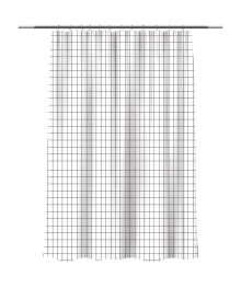 Шторка для ванной VETTA Квадро, ПЕВА 60г/м2, 180x200см, белый цвет Товары для ванной оптом с доставкой по Дальнему Востоку. Большой каталог товаров для ванной оптом.