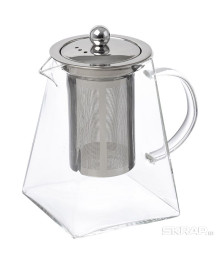 Чайник заварочный  Leonord AROMA 1л, из боросиликатного стекла