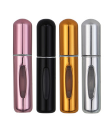 Атомайзер для духов ЮНИLOOK, алюминий, пластик, 5мл, 3-4 цвета