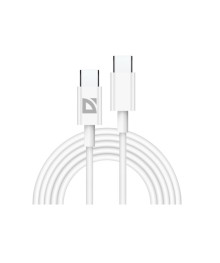 Кабель USB - Type C-Type C F182,White, 2м, 60Вт,PD,TPE,пакет Defender