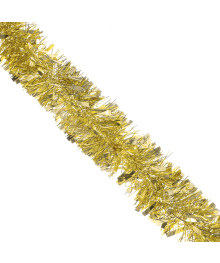 Мишура 200х10см, ПЭТ, золото, 26-331