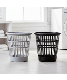 Корзина для мусора и бумаг 8,5л, сетчатая, полипропилен, 25х26х26см, 2 цвета