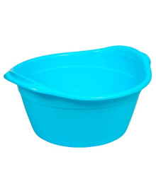 Таз 24 л круглый, голубой цвет