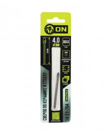 Сверло по керамике и стеклу 4мм ONм, буры, метчики оптом, сверлильные коронки и др оптом со склада в Новосибирске.Доставка в регионы.