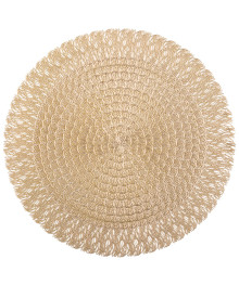 Салфетка сервировочная Рыжий Кот PVR-16, диам 38 см