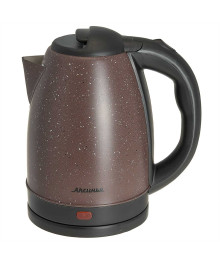 Чайник АКСИНЬЯ КС-1015 нерж. 1,8л, 1500 Вт, коричневый (12)