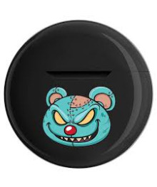 Гарнитура QUMO ViBE ВТ 0100 <Teddy> Bluetooth BT 5.3, Type-C, 200mah+30mah, динамик 13мм, розовый