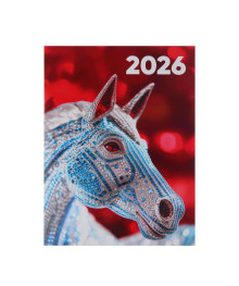 Календарь отрывной 2026 на магните с меняющейся картинкой, картон, бумага, 13x9,5см