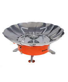 Плитка газовая ЕРМАК к бал. с цанговым захватом портативная с лепестками большая