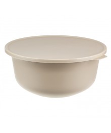 Миска 4,3л пластик ТЭСТИ с крышкой Латте  1364Mлатте (уп/12шт)я СВЧ в Новосибирске большой ассортимент. Посуда со склада для микроволновки купить в Новосибирске.