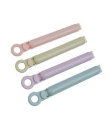 Зажим для пакета н-р 12 шт. пластик, 10см