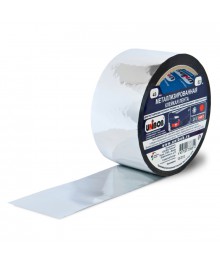 Клейкая лента металлизированная UNIBOB 48мм х 50м (1/36шт)том со склада в Новосибирске. Большой каталог изолент, скотч оптом с доставкой по Дальнему Востоку.