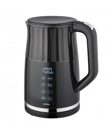 Чайник Centek CT-0038 Чёрный 1,7л 2200Вт 2стенки Сталь без шва LED-дисплей t:70/80/90/100°С Сенсор
