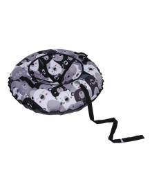 Ватрушка - Сноутьюб BY SPORT диаметр 100см, оксфорд 600D, ПВХ, бутиловая камера R15, медведи