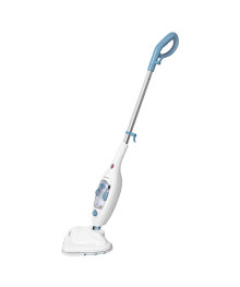 Паровая швабра Blackton Bt SM1114 Белый-голубой (1300Вт, 2в1, 300 мл, 12 насадок)