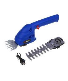 Кусторез РОКОТ с встроенным аккум., 7.4 v, 1350 об/мин,  з/у type-c, 2 см.лез 80х50 и 70х150мм