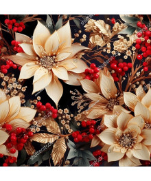 Клеенка GRACE STS1118 глянцевая ткань с пвх покрытием, 340-360 г/м2  1,4х20м