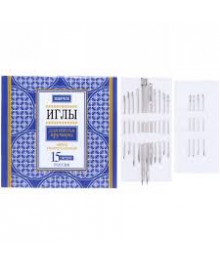 Иглы "Набор 15шт "Маячок" 057-1/уп.48Товары для одежды оптом. Вешалки для одежды оптом с доставкой по РФ. Вешалки для одежды оптом.