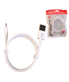 Кабель USB - TYPE C  3A,  1 метр ,силикон (537558)