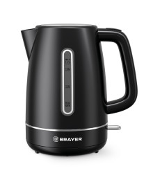 Чайник BRAYER 6103BR-BK, 2200 Вт, 1,7 л, платик.корп, STRIX, автоотключ
