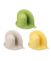 Прихватка силиконовая термостойкая, 11х8см, 3 цвета