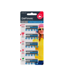 Бат LR3            GoPower BL5 Alkaline 1.5V (5/50/600)