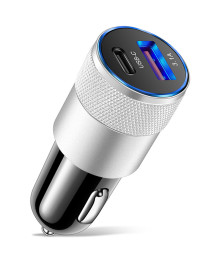 Авто зарядное устр-во Energy ET-43А, цвет черный с серебром