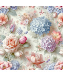 Клеенка GRACE STS1127 глянцевая ткань с пвх покрытием, 340-360 г/м2  1,4х20м