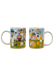 Кружка  керам 330мл  чайная Животный мир 7899-2  (517535)