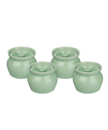 Горшочек для запекания набор 4 шт, 400 мл, керамика