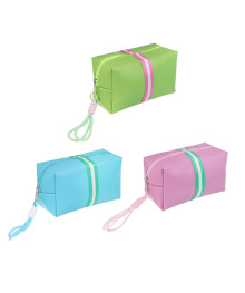 Косметичка прямоугольная ЮL Flash 18x10,5x8 см, ПУ, 3 цвета