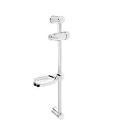 Стойка для душа СоюзКран 60см, мыльница, хром