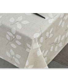 Клеенка Grace Лейс TML/CL-3712B ажурная глянцевая с беж. дизайном 380г/м2 1,37х20м (+-3см)