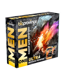 Набор подарочный мужской BIO PROVINCE One Men:Гель для бритья,120мл+Лосьон после бритья,140мл