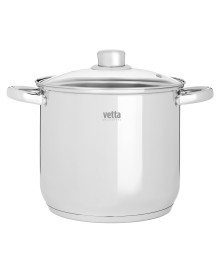 Орландо Кастрюля 22х19см, 7,0л, со стекл. крышкой, индукция