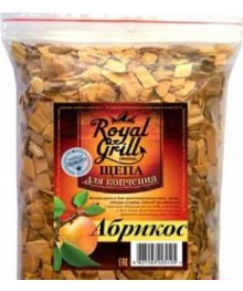 Щепа ROYALGRILL  абрикос, 1л    25шт/упМангал оптом со склада в Новосибирске. Большой каталог посуды для пикника оптом по низкой цене