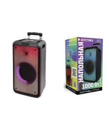 Активная напольная акустика Орбита OT-SPF34 (50Вт, BT/FM/ USB/TF/TWS, акк, 30*29*66 cм)