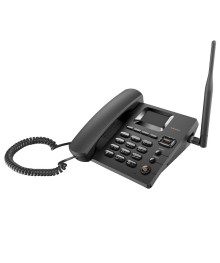 тел.Texet FX-100 черный Стаионарный сотовый телефон GSM