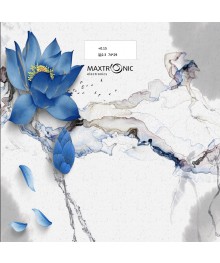 Весы напольные MAXTRONIC MAX-314 Синий цветок (электрон, LCD, до 180кг/100г, подар уп) 10/упВесы оптом с доставкой по Дальнему Востоку. Большой каталог весов оптом по низким ценам.