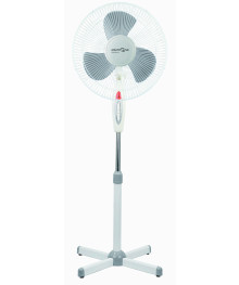 Вентилятор Maxtronic MAX-1619-4 (4) Бело-серый (напольный, 38Вт, 16" - 40 см, 3 скор, 4шт/кор!!!)ой в регионы . Напольные и настольные вентиляторы Delta, Lira, Energy, Oasiis оптом по низкой цене.