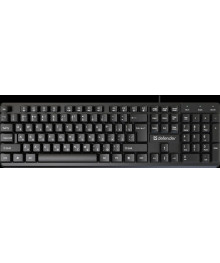 Клавиатура DEFENDER Elemental HB-239 RU, черн 104кн+FN, 1,8м DEFENDER